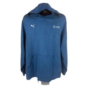 PUMA x Mercedes-AMG Petronas F1 Race Crew Hoodie Men's Large NEW 623735-07 $125